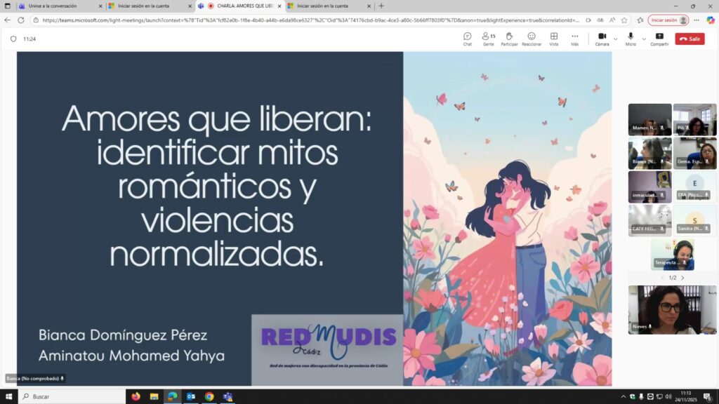Amores que liberan: una jornada para reflexionar sobre mitos románticos y violencias normalizadas por el 25N