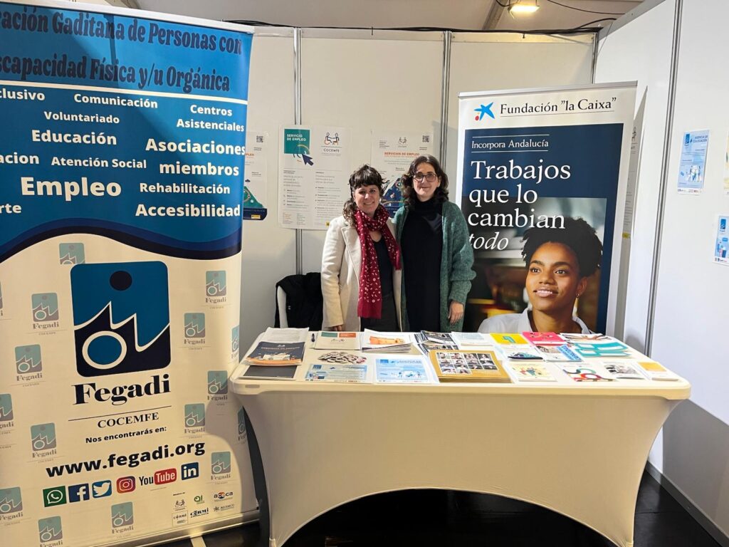 FEGADI COCEMFE participa activamente en el III Salón de Formación y Empleo de San Roque